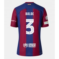 Barcelona Alejandro Balde #3 Replika Hemmatröja Dam 2023-24 Kortärmad